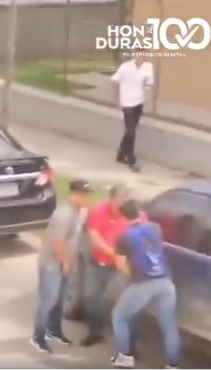 Se viraliza video de un asalto en El Progreso Yoro