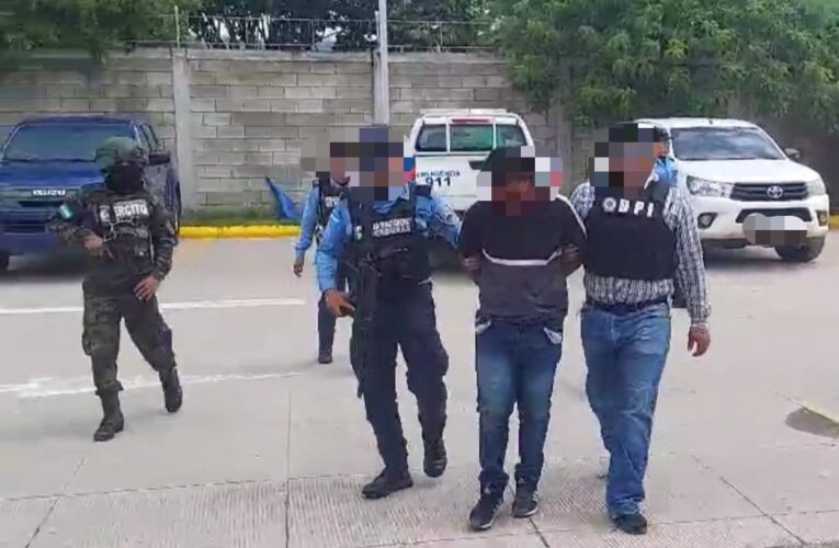Capturan a individuo por el delito de homicidio y porte ilegal de arma de fuego en Siguatepeque