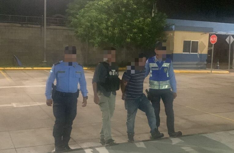 Capturan en Siguatepeque  a sujeto por el delito de robo con violencia e intimidación