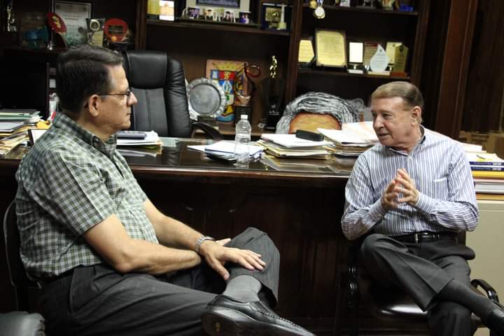 Alcalde Carlos Miranda y ministro de salud intensifican trabajos para el combate del dengue en la ciudad