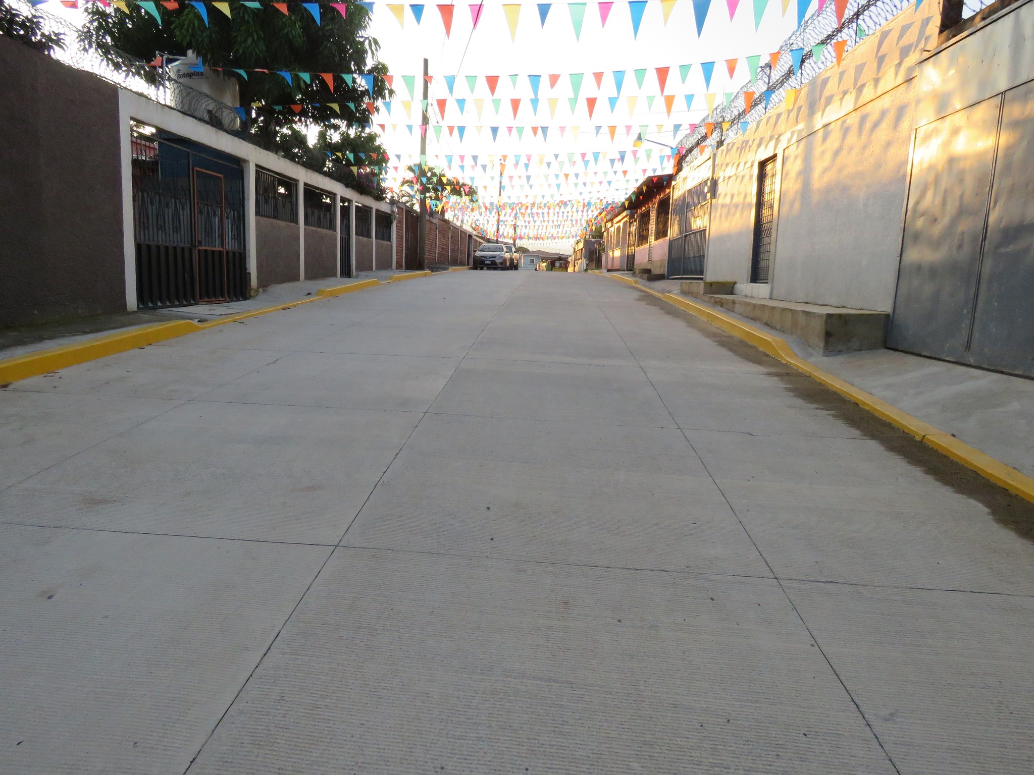 Alcaldía de Comayagua ejecuta obra de pavimentación en el barrio San Blas de la ciudad