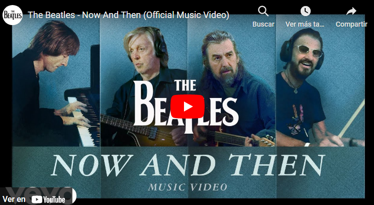 Vídeo oficial de la nueva canción ‘Now and Then’ de los Beatles con ayuda de la inteligencia artificial