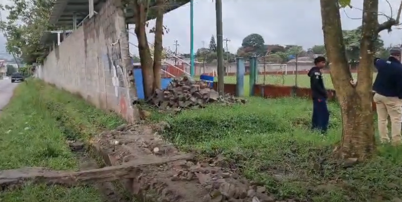 En los próximos días comenzará reconstrucción y mejoras del muro perimetral del estadio San Miguel de Siguatepeque anunció el  alcalde Asley Cruz