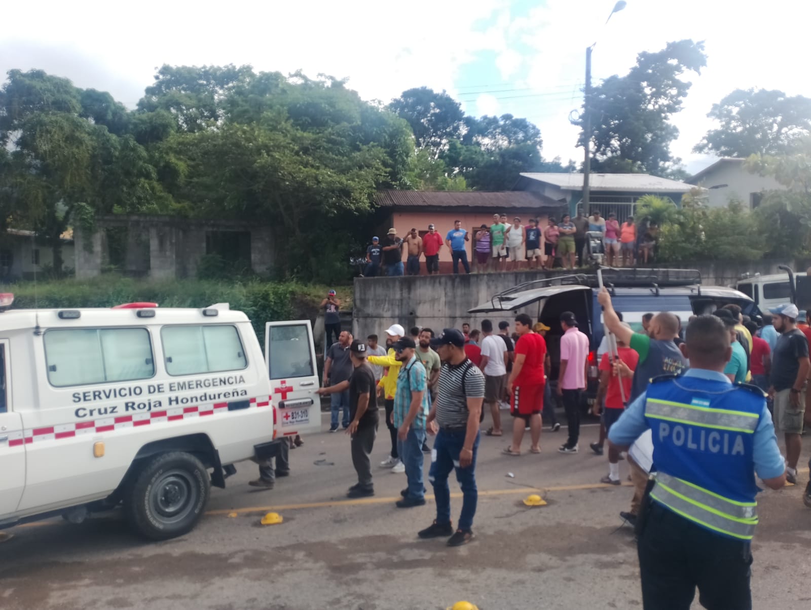 Seis personas fallecidas en accidente vial en Taulabe, Comayagua