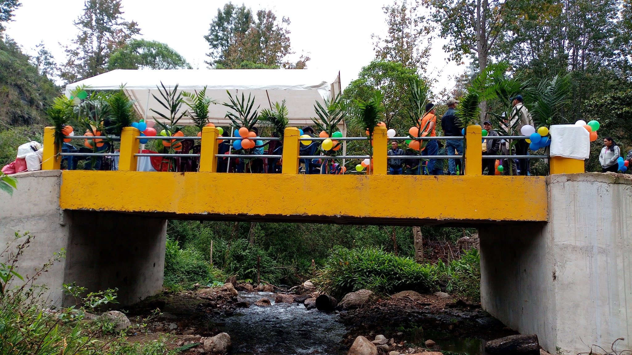 Alcaldía de Comayagua inaugura importante puente en la comunidad de San Miguel de Selguapa