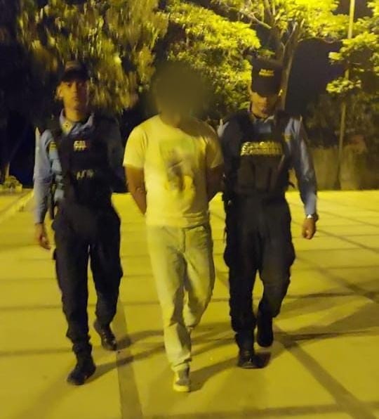 Por atentar contra la vida de funcionarios policiales al momento de su captura  un sujeto es detenido en Comayagua