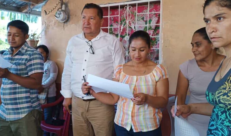 Más de cien familias de La Brea Comayagua, reciben ayuda alimentaria gracias a la gestión del Diputado Juan Ramón Flores
