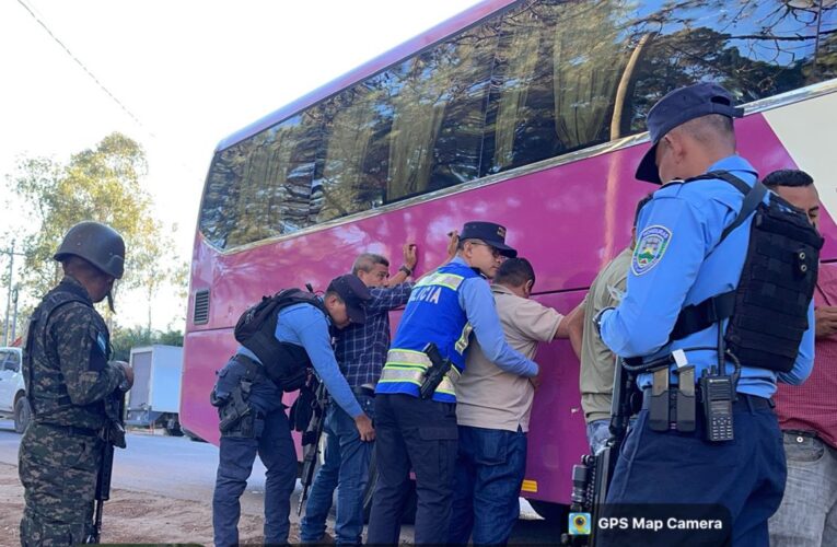 Más de 40 personas detenidas por diferentes faltas en Siguatepeque reporta la UMEP-16