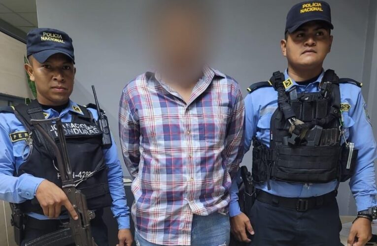 Capturan a un supuesto distribuidor de droga en Comayagua