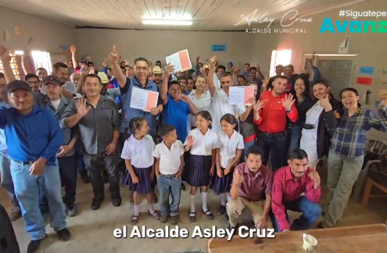 Siguatepeque Avanza bajo el liderazgo de nuestro alcalde Asley Cruz