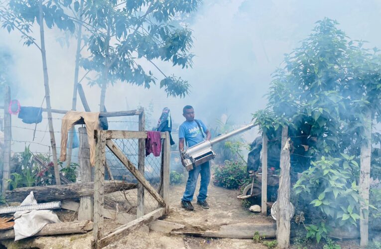 Acciones de Fumigación para Combatir el Dengue, Zika y Chikungunya