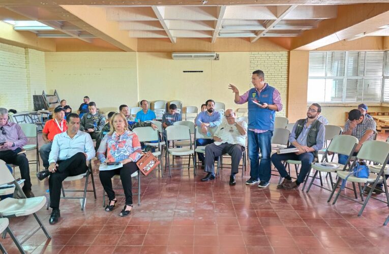 Reunión sobre medidas preventivas ante lluvias y Dengue