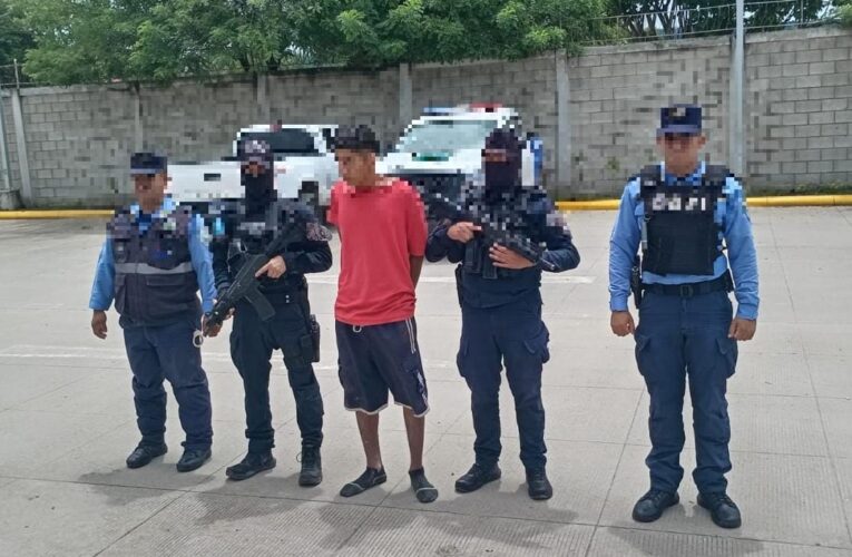 En Siguatepeque  capturan a sospechoso de homicidio en su grado de ejecución de tentativa