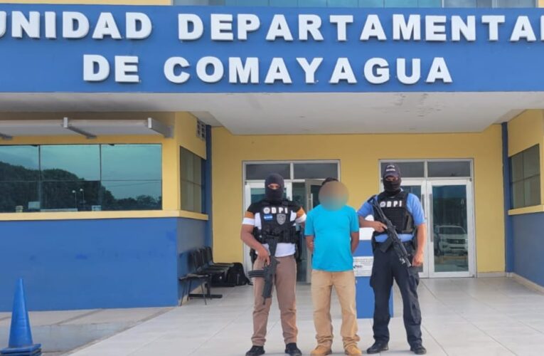 Cinco detenidos por diferentes delitos se reportan en Comayagua
