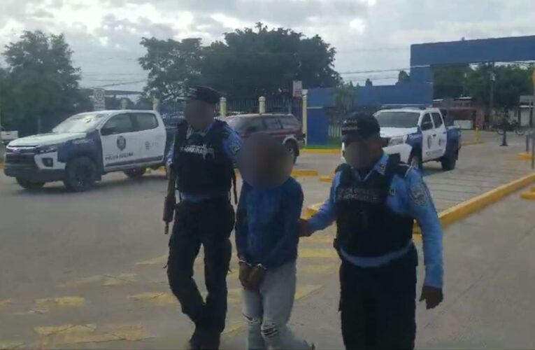 Capturan a hombre por suponerlo responsable del delito de asesinato en Comayagua