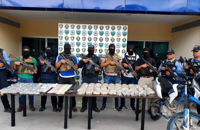 DIPAMPCO captura miembros activos de la estructura criminal mara salvatrucha en Siguatepeque