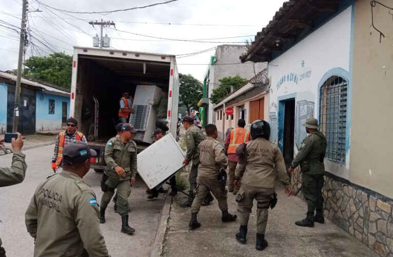 Justicia Municipal Realiza Operativos de Limpieza de Electrodomésticos Chatarra en Siguatepeque