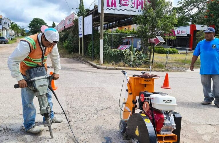 Avanzamos con la reparación de baches en nuestro Municipio