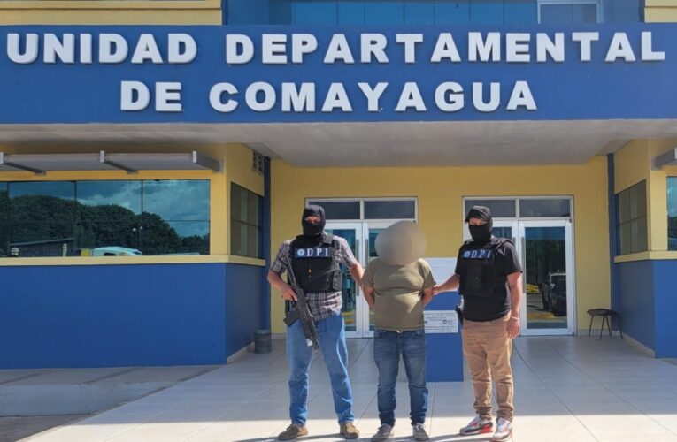 Capturan en Comayagua a dos personas por delitos sexuales