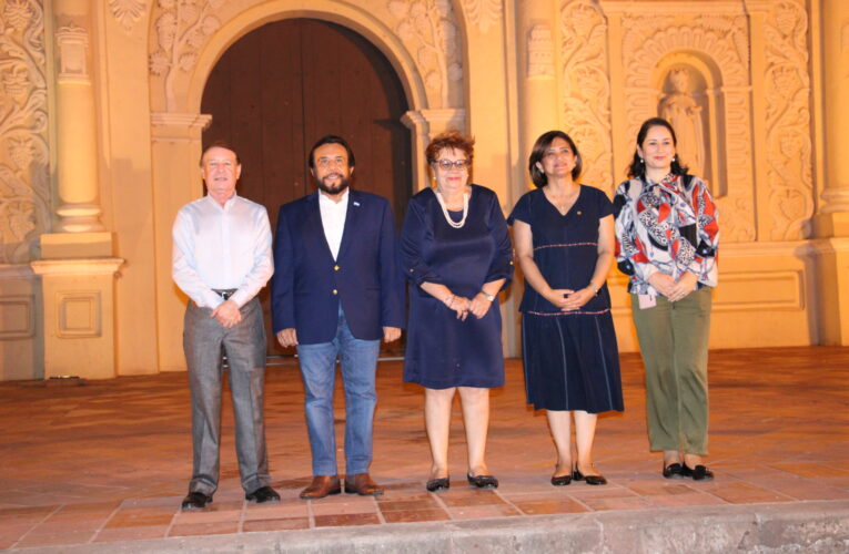 Alcalde Carlos Miranda recibe visita de la Vice Presidenta de Guatemala y el Vicepresidente de El Salvador