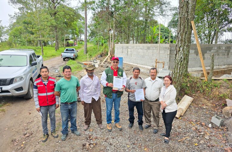 Entrega de Materiales para  Mejorar el Acceso al Agua Potable en La Germania No. 2