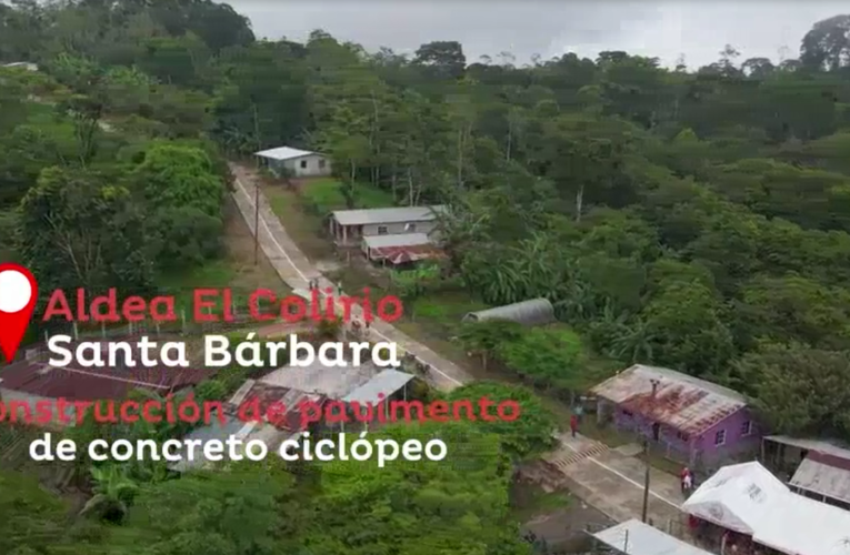 «Caminos Productivos» Un proyecto liderado por la SIT y llevado a la aldea El Colirio de Santa Bárbara