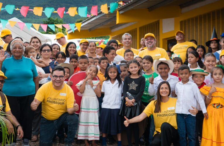 Fundación Prosegur inaugura la primera escuela  Piecitos Colorados en Centroamérica