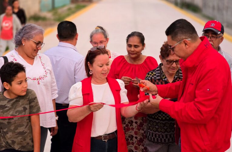 Entrega de Pavimentación en Barrio San Antonio